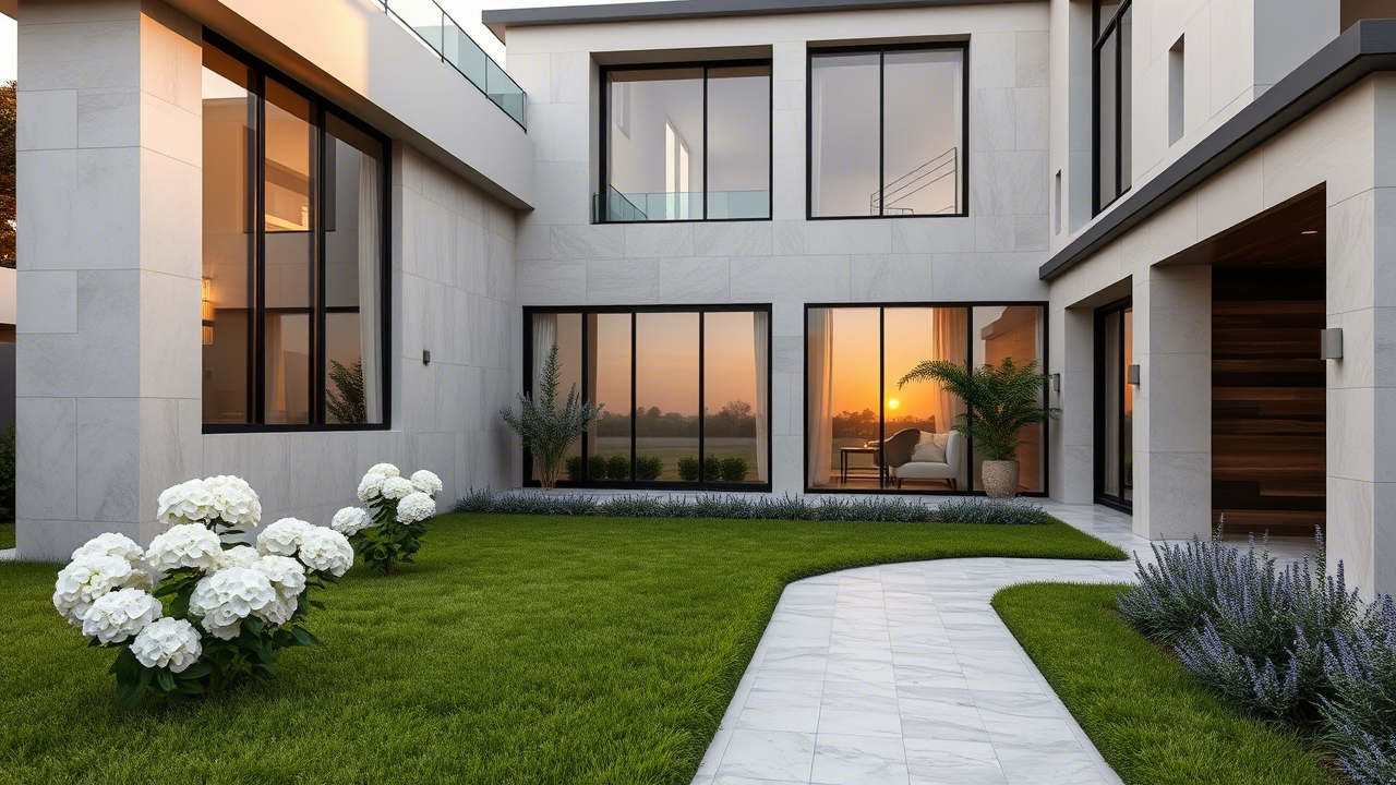 Stunning renovated bungalow exterior, Karachi Defence, 2000 sqyds home renovation