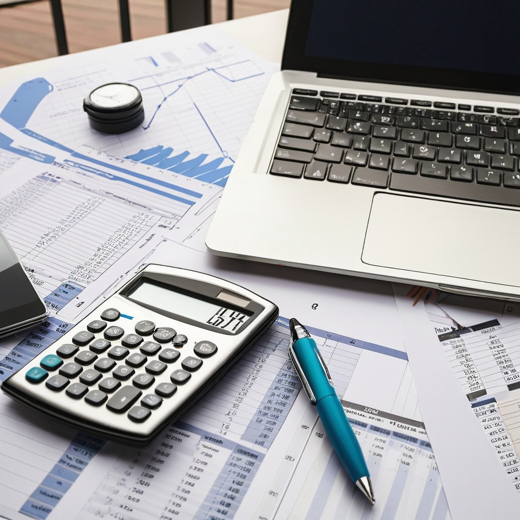 A detailed budget spreadsheet for a balcony renovation project, highlighting cost allocation.