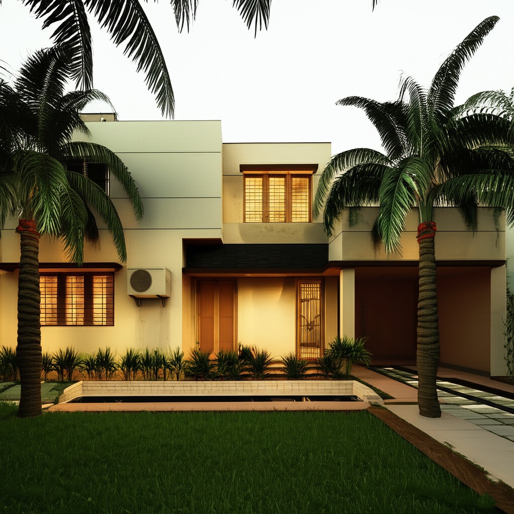 After complete full house renovation in Karachi: A fully modernized home with updated exterior, inviting interiors, and premium finishes.