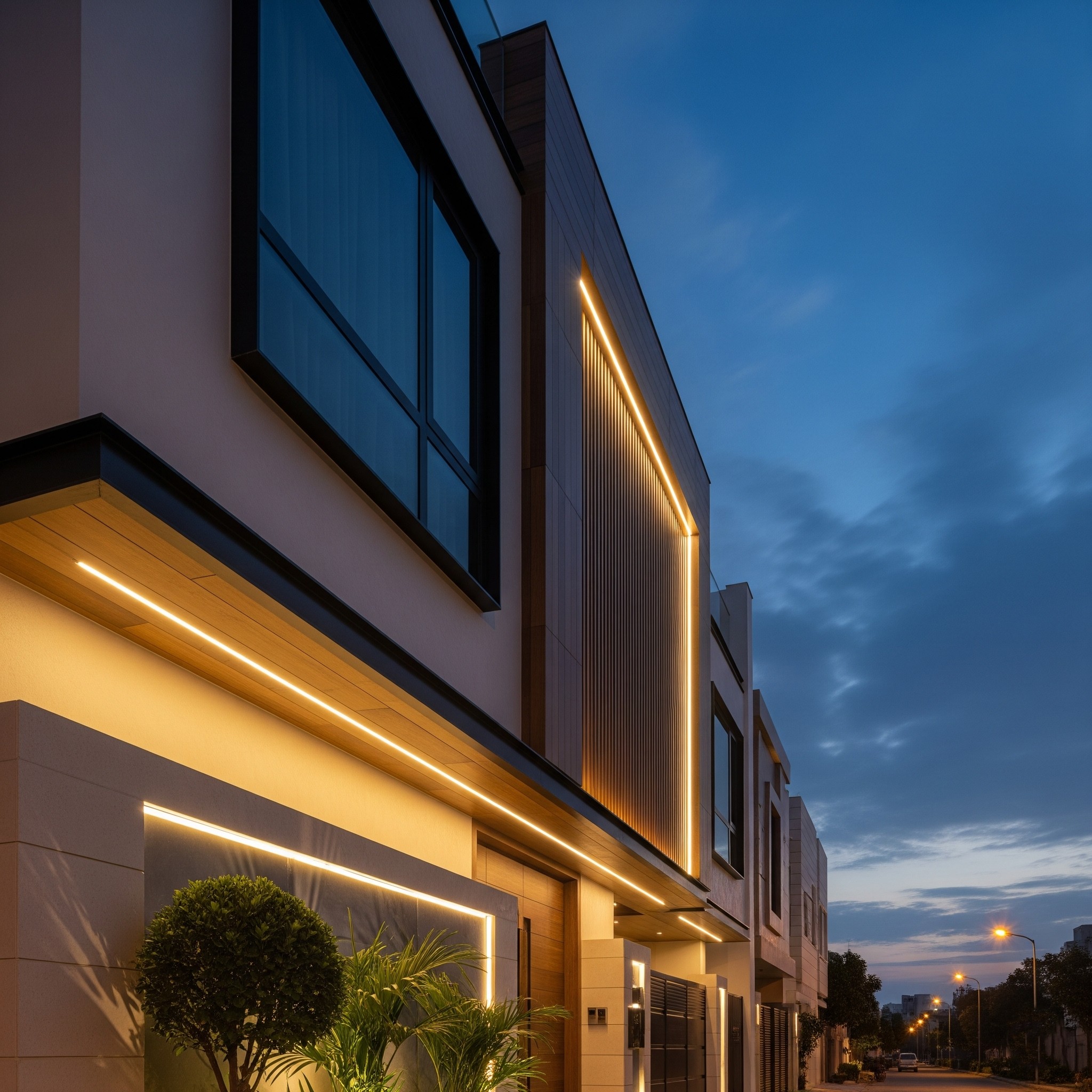 Facade modernization and repair in Clifton Karachi