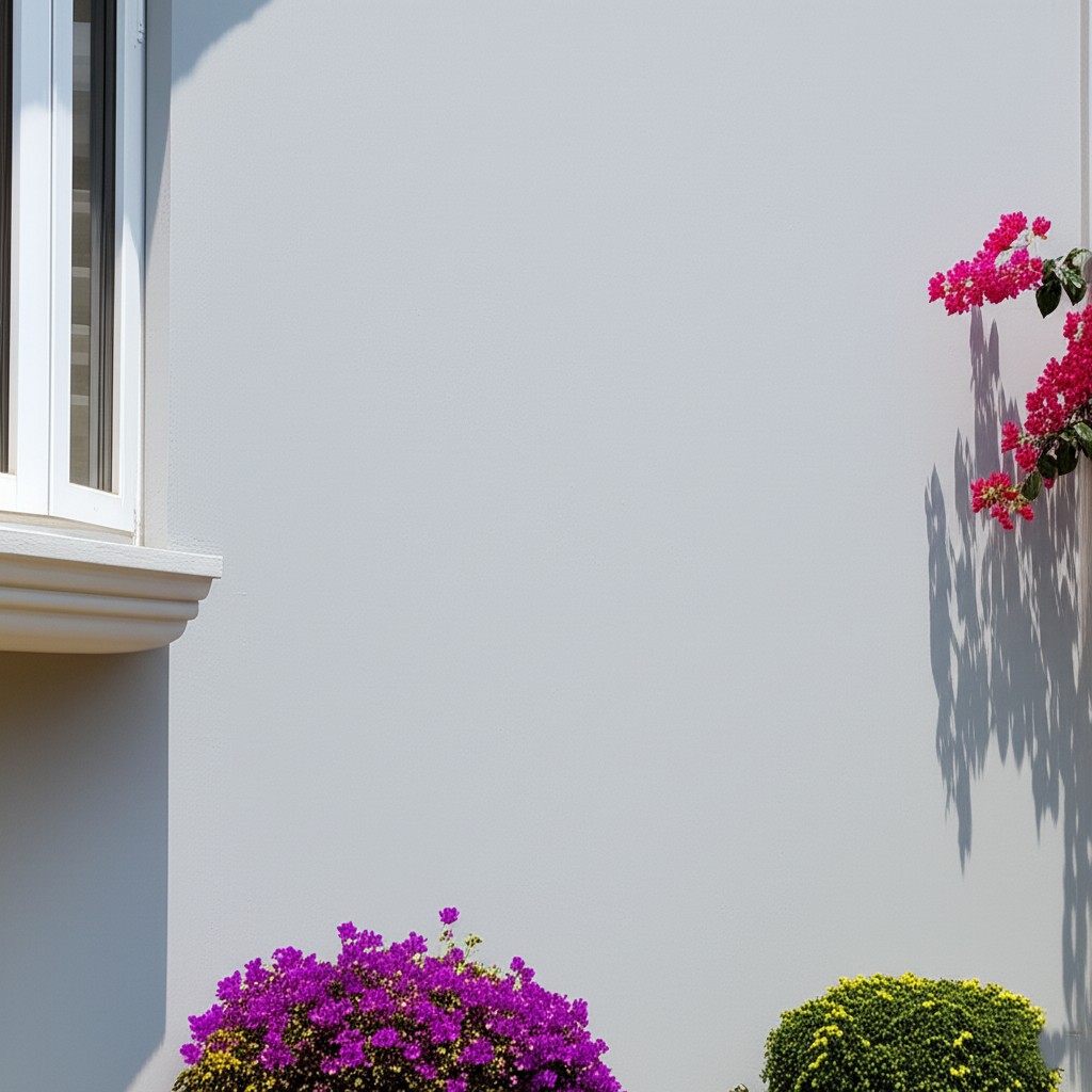 After exterior painting: A house with fresh, modern paint and enhanced curb appeal in Karachi.