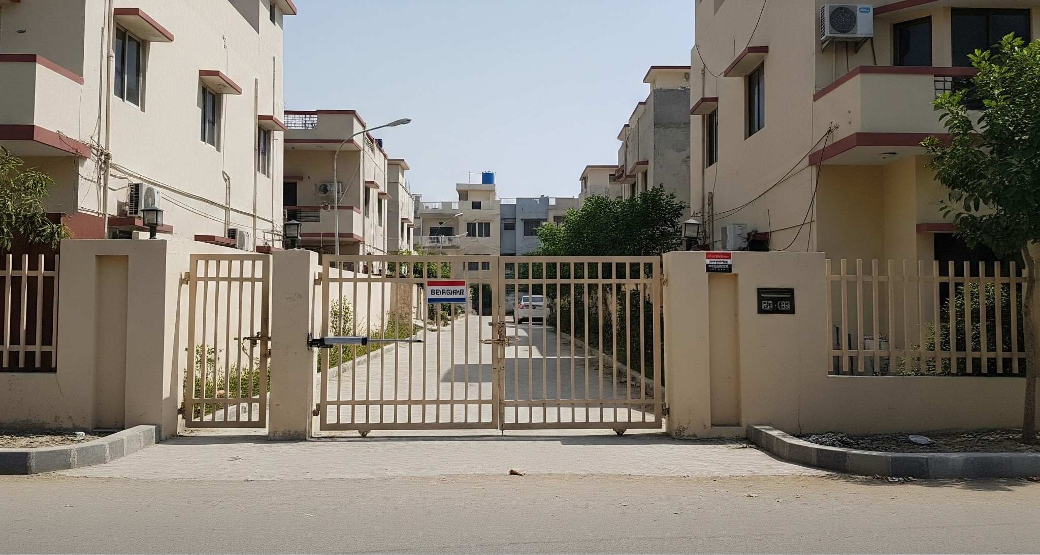 Before gate automation: A basic manual `fence gate installation Karachi`.