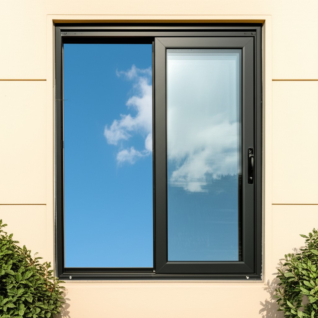 After `UPVC window installation Karachi`: A new, `energy efficient windows Karachi` in a Karachi home.